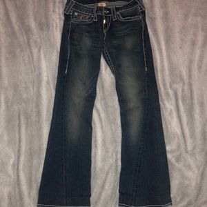 True Religion Women Jeans with rhinestones